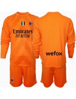 AC Milan Keeper Bortedraktsett Barn 2024-25 Lange ermer (+ bukser)